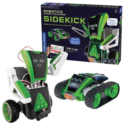 smart machines sidekick box, robot and car 