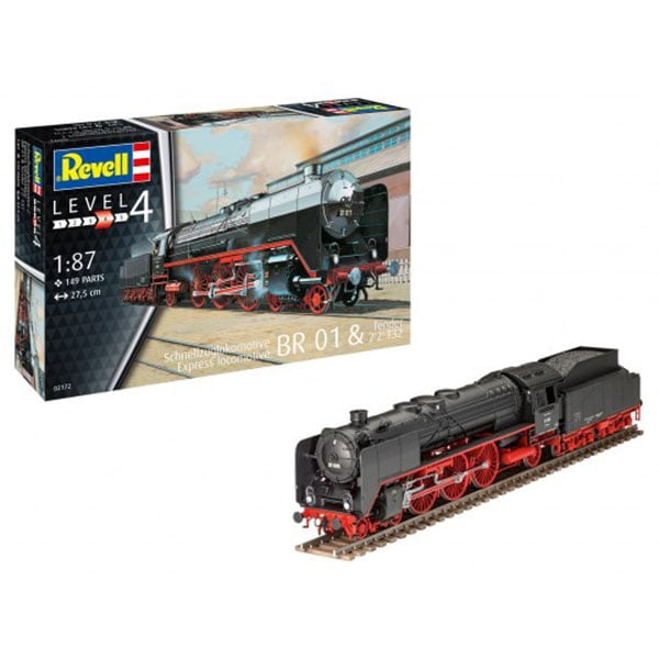 Express Locomotive BR 01 and Tender (1:87)