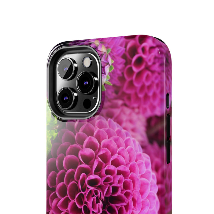 Tough Phone Cases - Dazzling Dahlia Haven