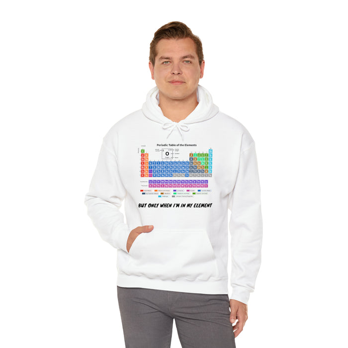 Unisex Heavy Blend™ Hooded Sweatshirt - Elemental Elegance: The Periodic Table of Chemical Elements