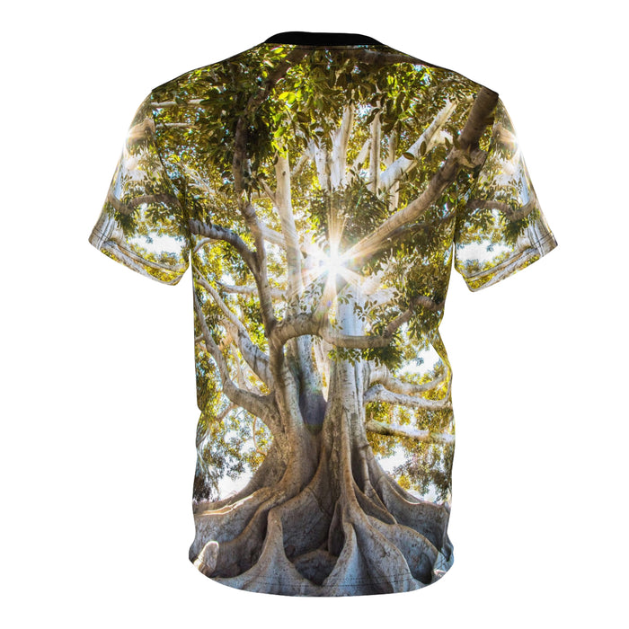 Unisex Cut & Sew Tee (AOP) - Finding My Roots