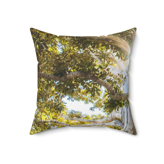 Spun Polyester Square Pillow - Finding My Roots