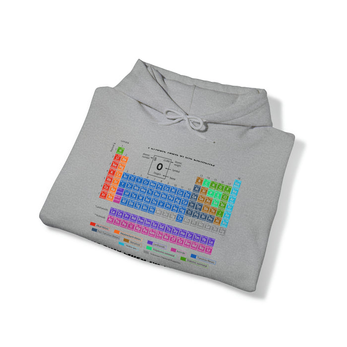 Unisex Heavy Blend™ Hooded Sweatshirt - Elemental Elegance: The Periodic Table of Chemical Elements