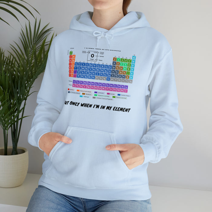 Unisex Heavy Blend™ Hooded Sweatshirt - Elemental Elegance: The Periodic Table of Chemical Elements