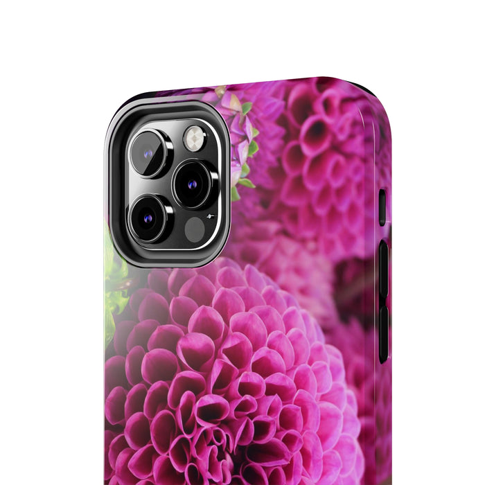 Tough Phone Cases - Dazzling Dahlia Haven