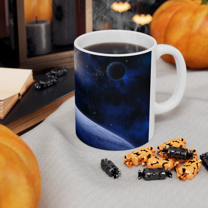 Ceramic Mug 11oz - Cosmic Elixir: The Outer Space