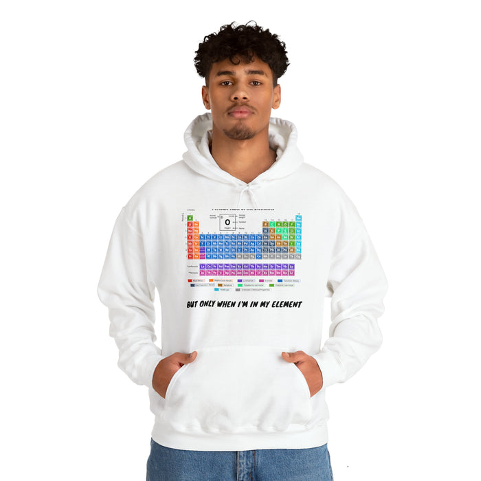 Unisex Heavy Blend™ Hooded Sweatshirt - Elemental Elegance: The Periodic Table of Chemical Elements