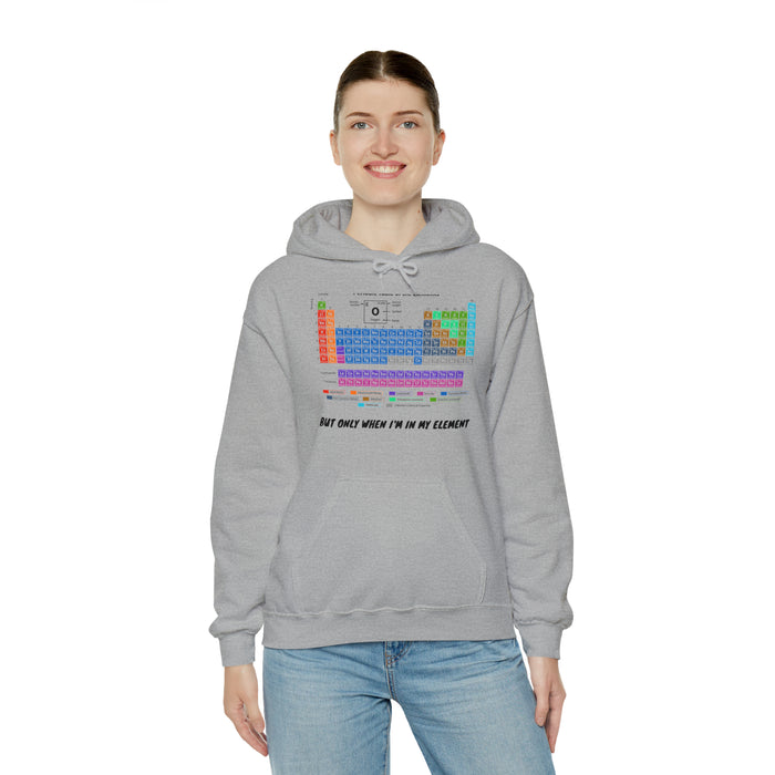 Unisex Heavy Blend™ Hooded Sweatshirt - Elemental Elegance: The Periodic Table of Chemical Elements