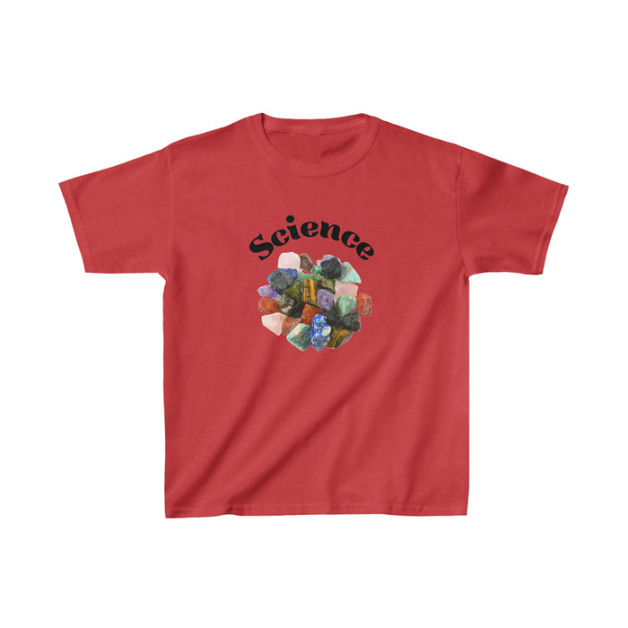 Kid's Heavy Cotton™ Tee - Curiosity Unleashed: "Science Rocks"