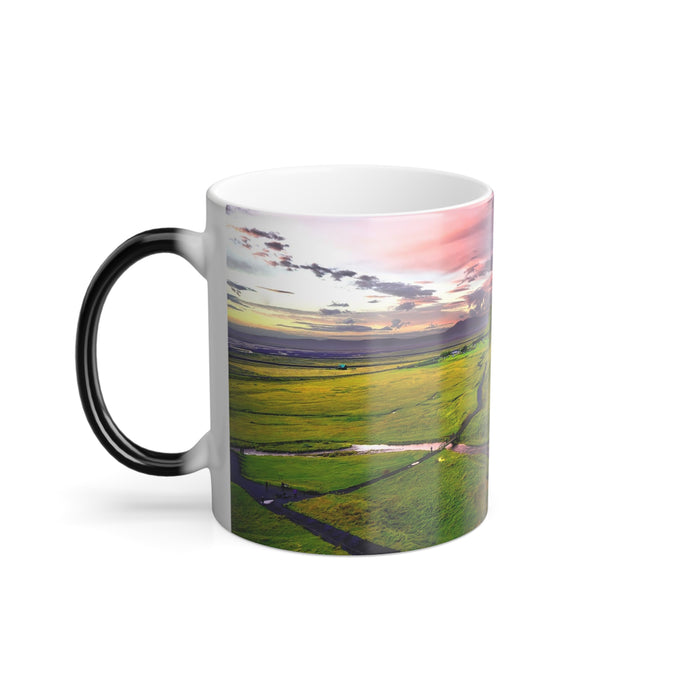 Colour Morphing Mug, 11oz - Sunset Cascades: Tranquil Waters