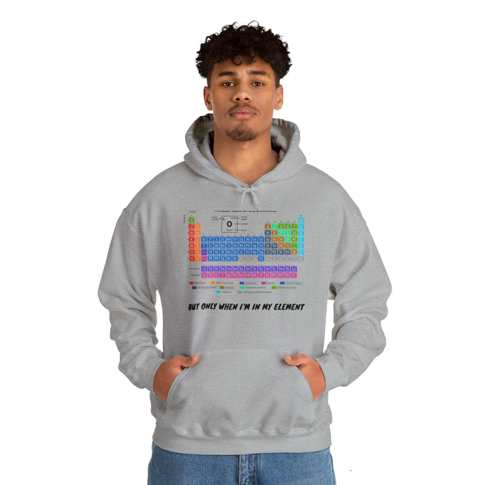 Unisex Heavy Blend™ Hooded Sweatshirt - Elemental Elegance: The Periodic Table of Chemical Elements