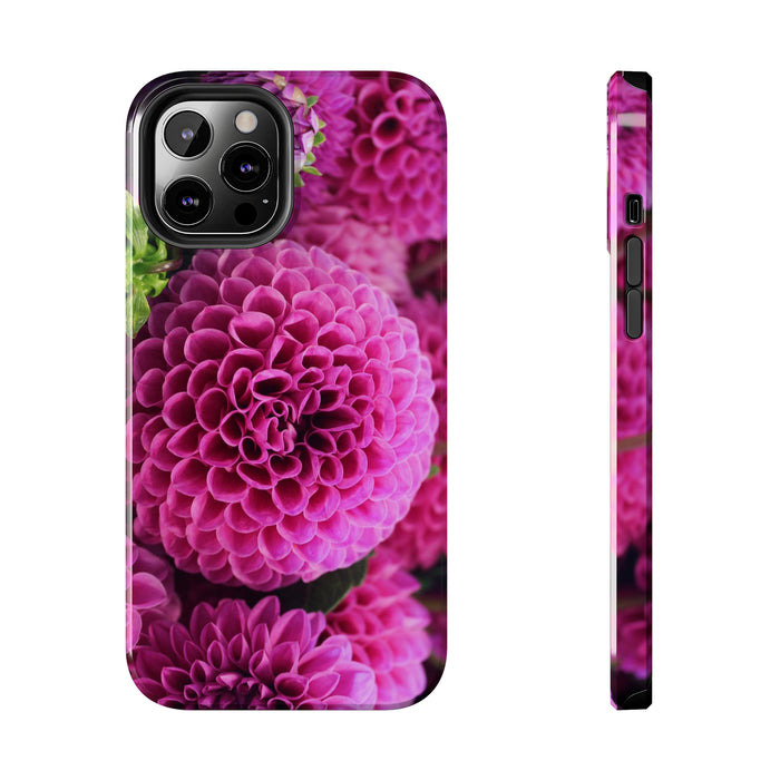 Tough Phone Cases - Dazzling Dahlia Haven