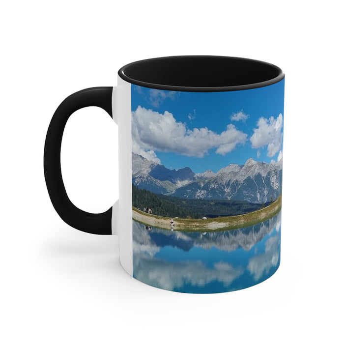 Accent Coffee Mug, 11oz - Enchanting Seefeld: Alpine Delight