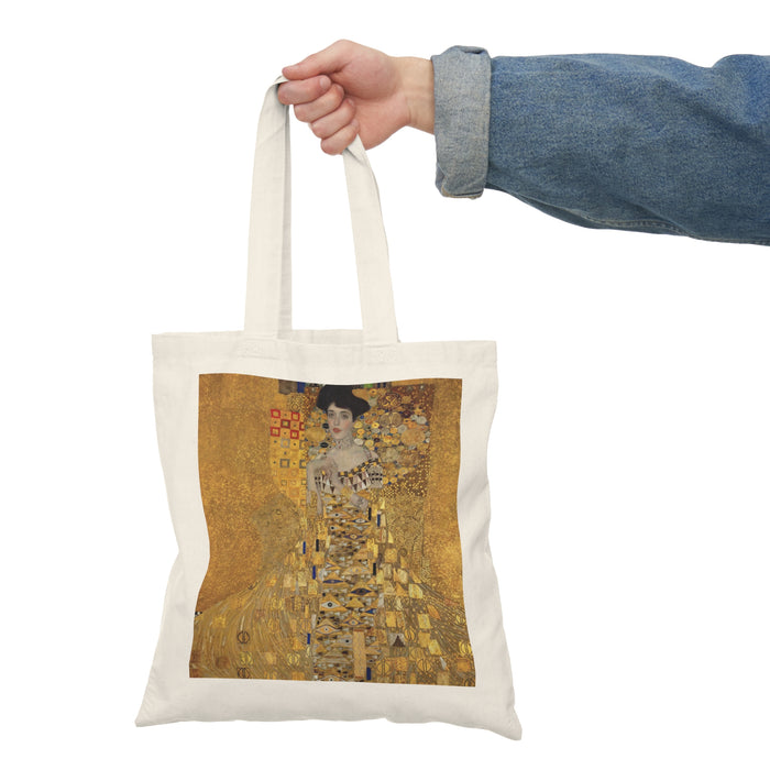 Natural Tote Bag -  - The Portrait of Adele Bloch-Bauer I (AKA The Lady in Gold or The Woman in Gold)