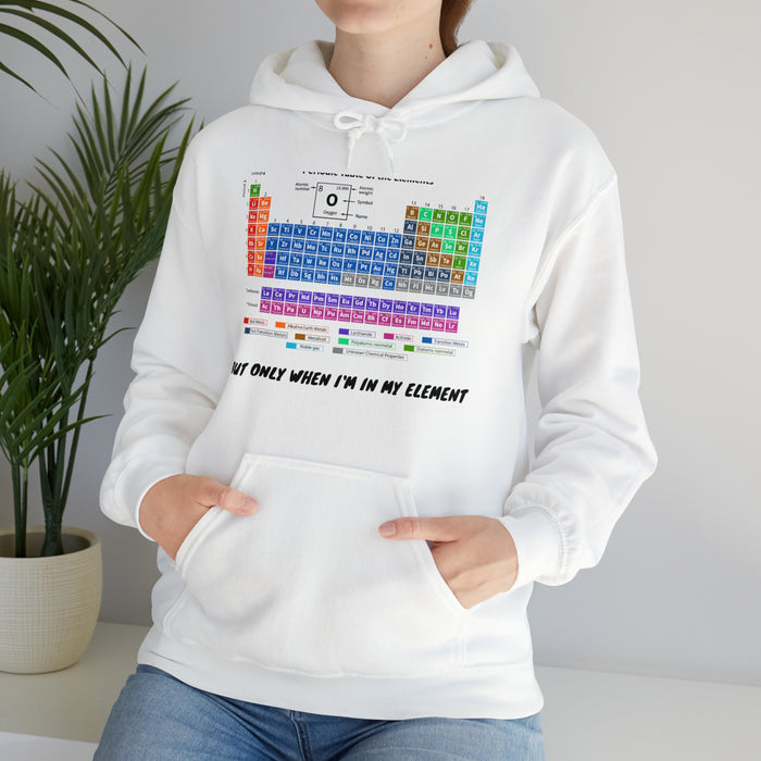 Unisex Heavy Blend™ Hooded Sweatshirt - Elemental Elegance: The Periodic Table of Chemical Elements