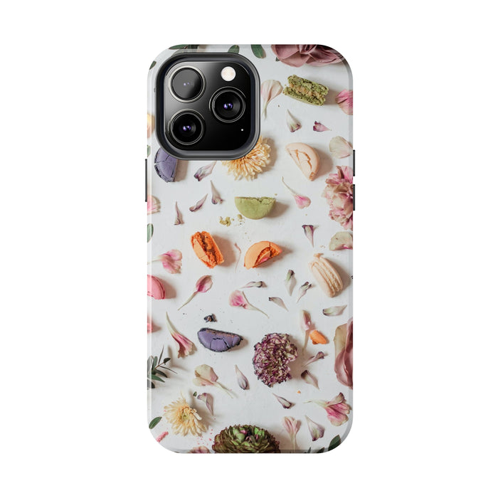 Tough Phone Cases - Blooming Beauty: Delicate Petals in Motion