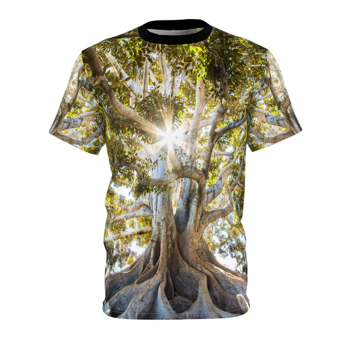 Unisex Cut & Sew Tee (AOP) - Finding My Roots