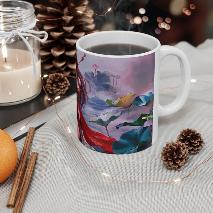 Ceramic Mug 11oz - Regal Reverie: Fantasy Princess