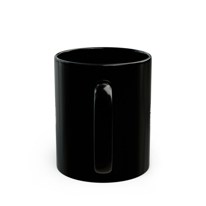 11oz Black Mug - Neil deGrasse Tyson: "I Love the Smell of the Universe in the Morning"