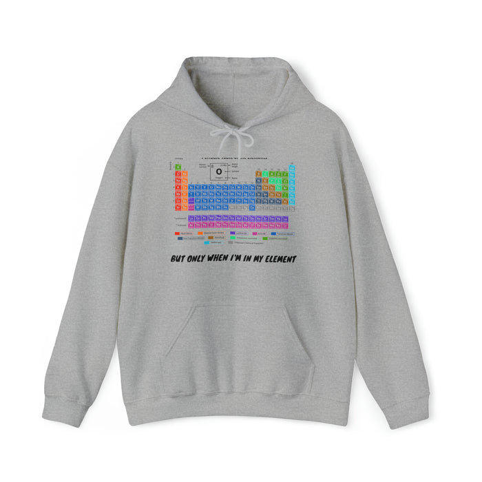 Unisex Heavy Blend™ Hooded Sweatshirt - Elemental Elegance: The Periodic Table of Chemical Elements