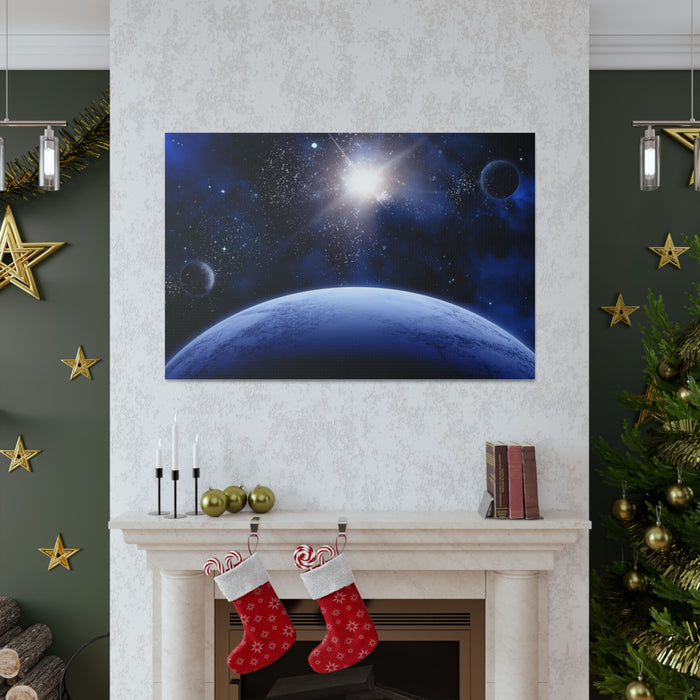 Canvas Gallery Wraps - Cosmic Elixir: The Outer Space