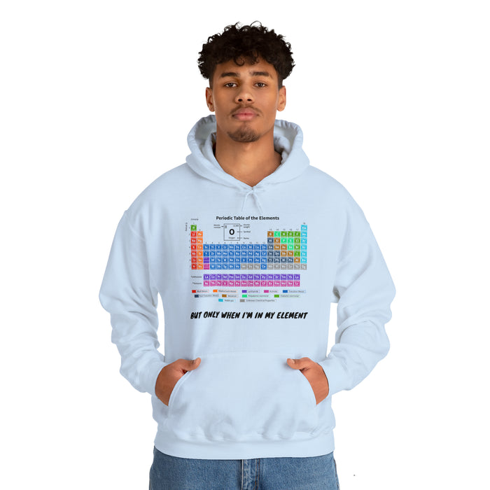 Unisex Heavy Blend™ Hooded Sweatshirt - Elemental Elegance: The Periodic Table of Chemical Elements