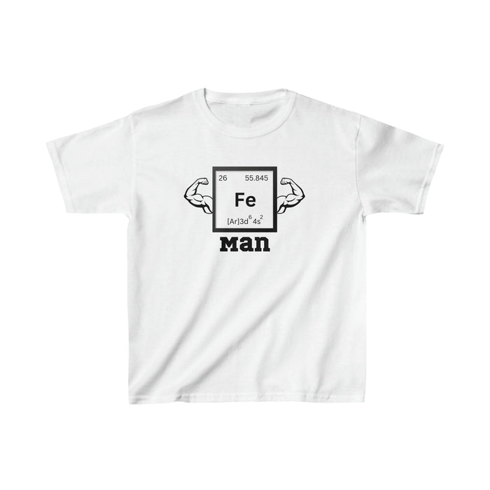 Kid's Heavy Cotton™ Tee - "Iron Man"