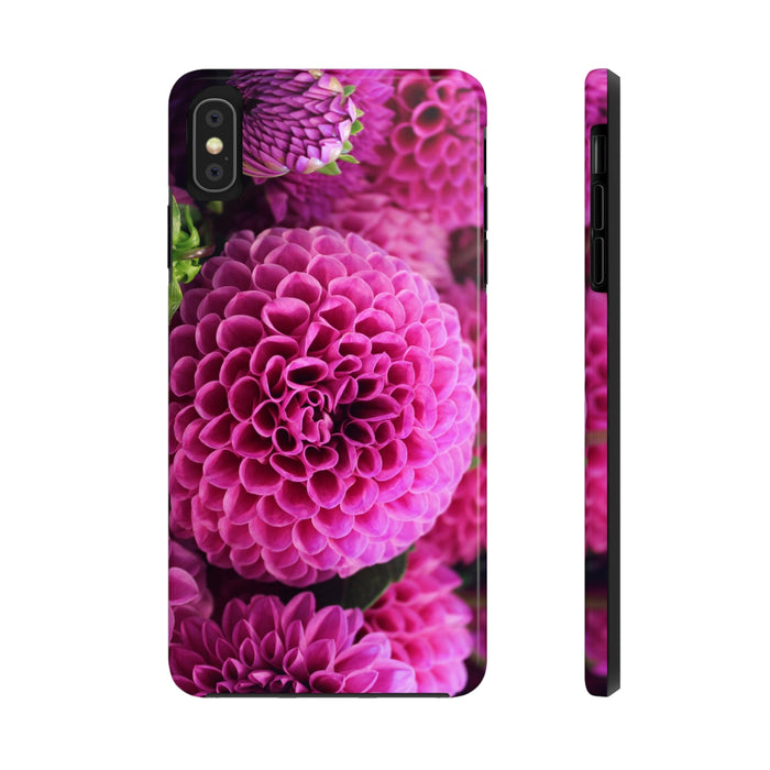 Tough Phone Cases - Dazzling Dahlia Haven