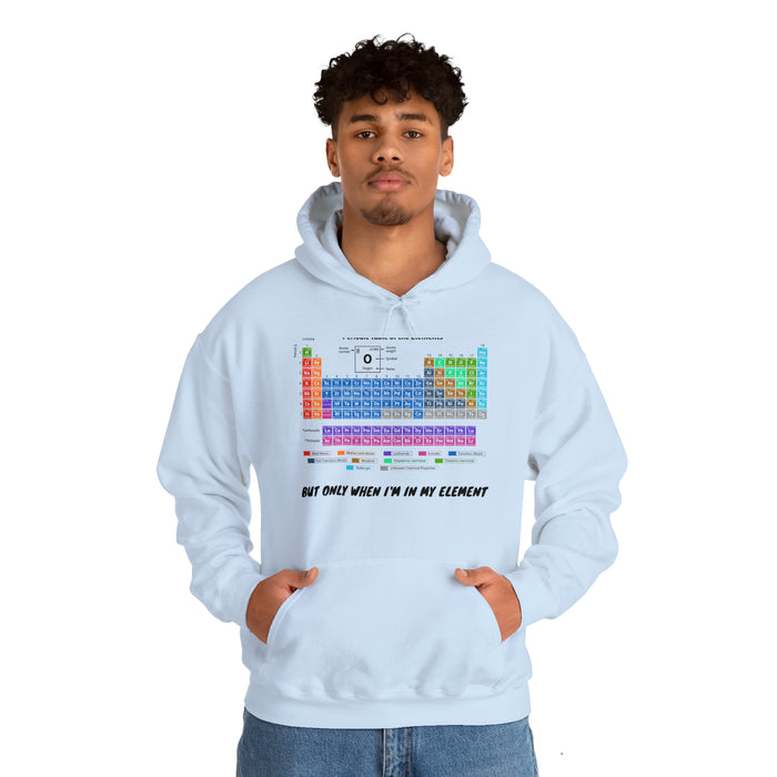 Unisex Heavy Blend™ Hooded Sweatshirt - Elemental Elegance: The Periodic Table of Chemical Elements