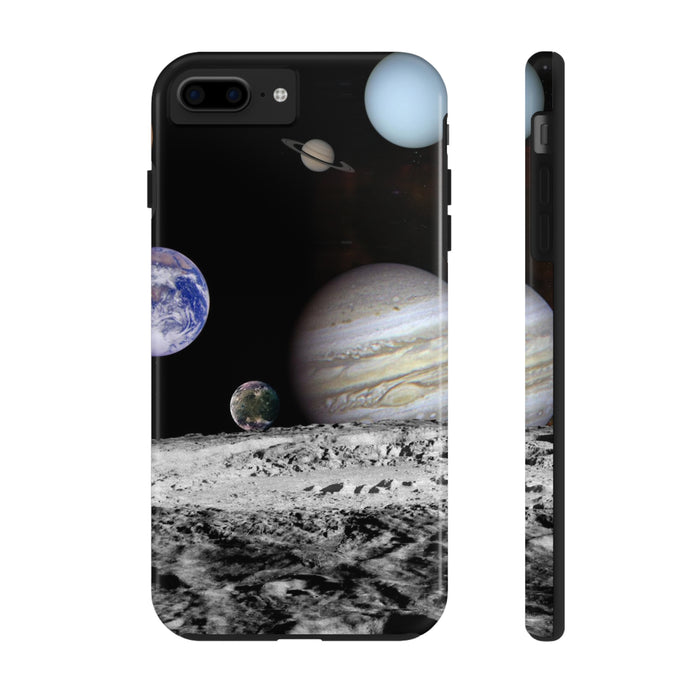 Tough Phone Cases - Cosmic Collage: The Space Montage