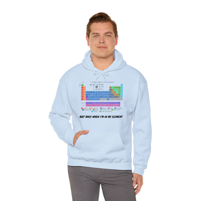 Unisex Heavy Blend™ Hooded Sweatshirt - Elemental Elegance: The Periodic Table of Chemical Elements