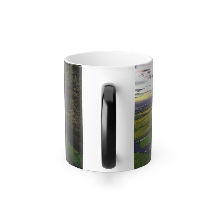 Colour Morphing Mug, 11oz - Sunset Cascades: Tranquil Waters