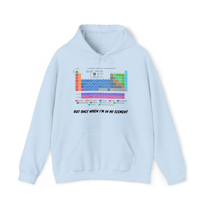 Unisex Heavy Blend™ Hooded Sweatshirt - Elemental Elegance: The Periodic Table of Chemical Elements