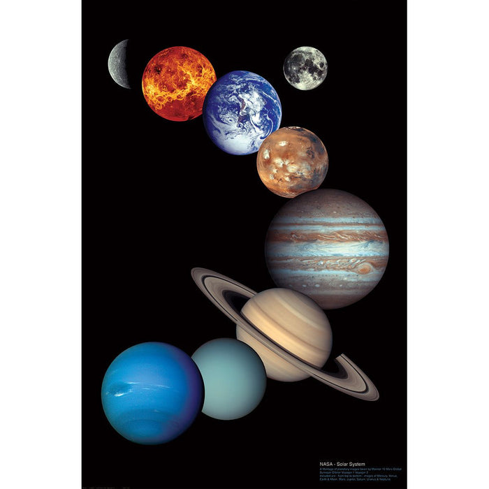 NASA Solar System Poster