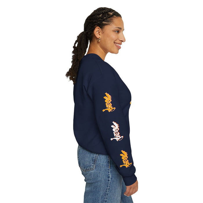 Dragon's Year: Calligraphy Commemoration Unisex Heavy Blend™ Crewneck Sweatshirt