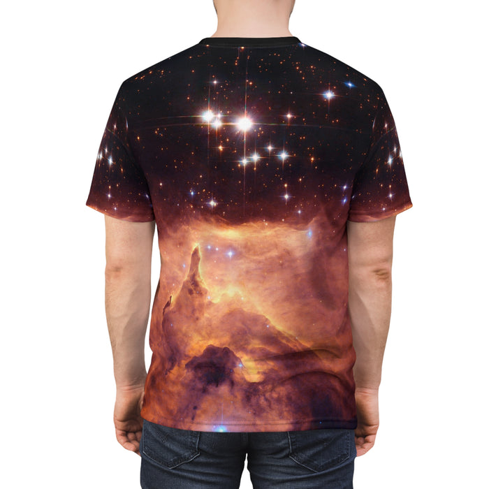 Unisex Cut & Sew Tee (AOP) - Pismis 24: Star on a Hubble Diet