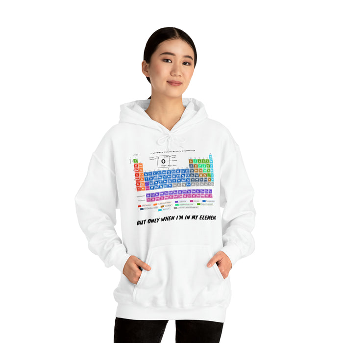 Unisex Heavy Blend™ Hooded Sweatshirt - Elemental Elegance: The Periodic Table of Chemical Elements