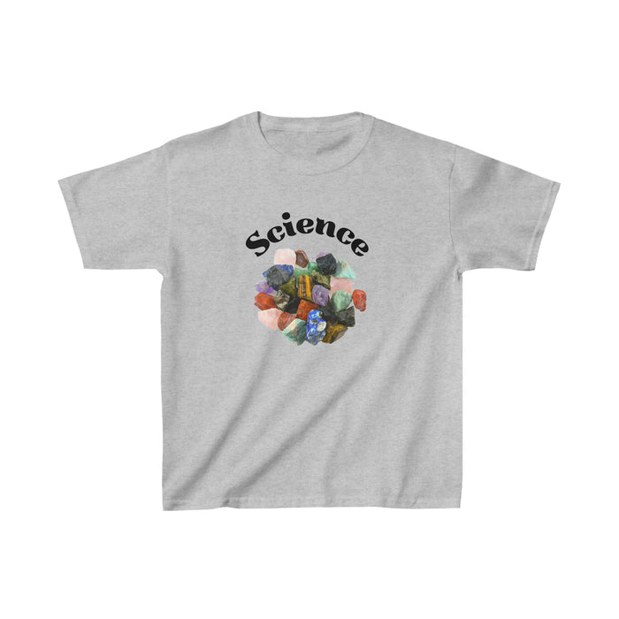 Kid's Heavy Cotton™ Tee - Curiosity Unleashed: "Science Rocks"