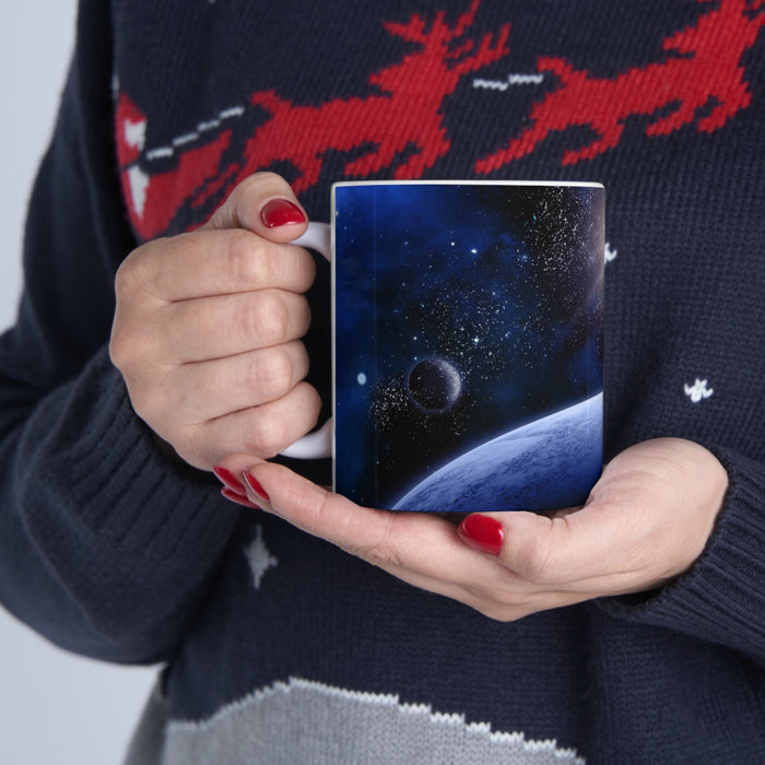 Ceramic Mug 11oz - Cosmic Elixir: The Outer Space