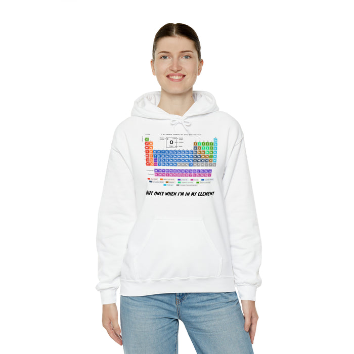 Unisex Heavy Blend™ Hooded Sweatshirt - Elemental Elegance: The Periodic Table of Chemical Elements