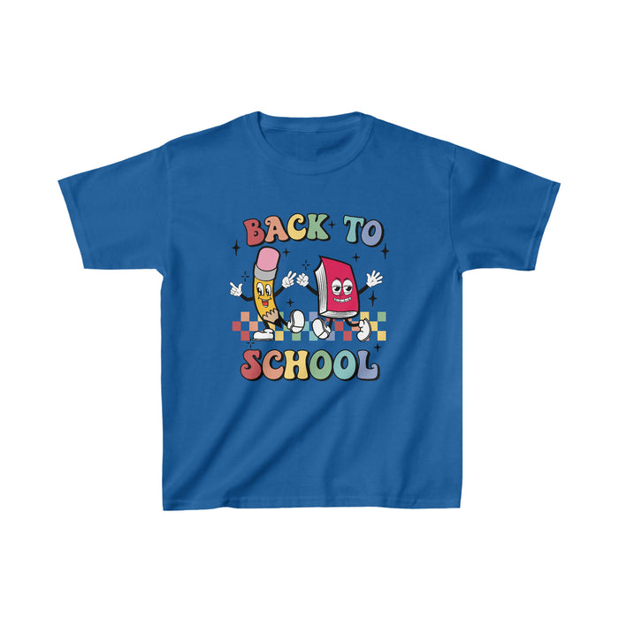 Kid's Heavy Cotton™ Tee - "Back to School"