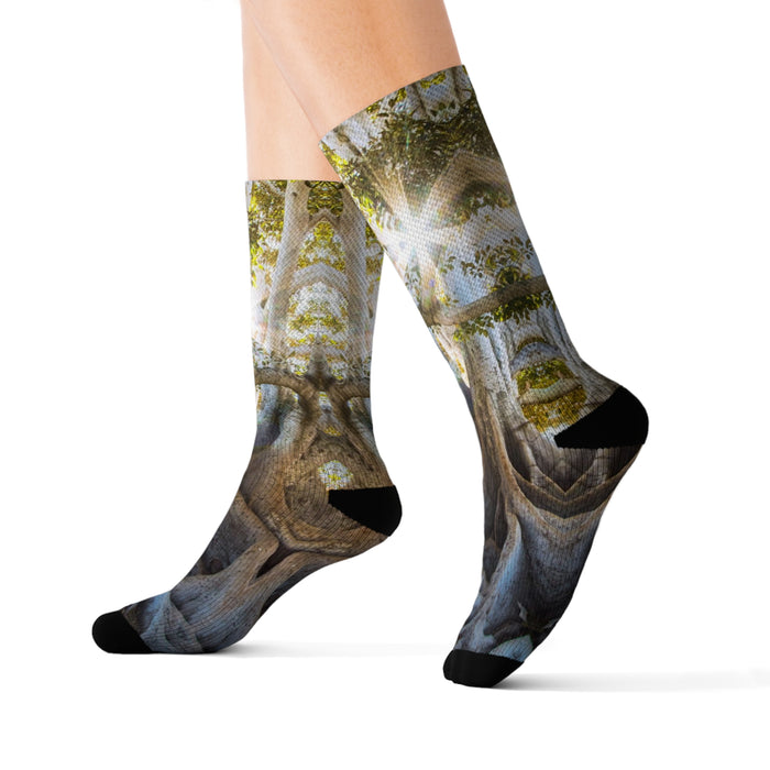 Sublimation Socks - Finding My Roots