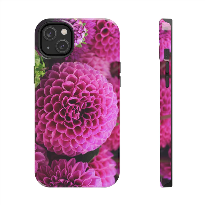 Tough Phone Cases - Dazzling Dahlia Haven