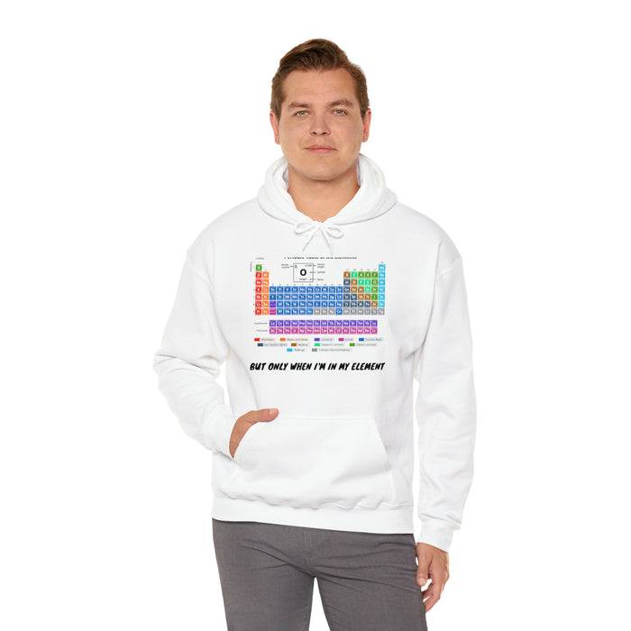 Unisex Heavy Blend™ Hooded Sweatshirt - Elemental Elegance: The Periodic Table of Chemical Elements