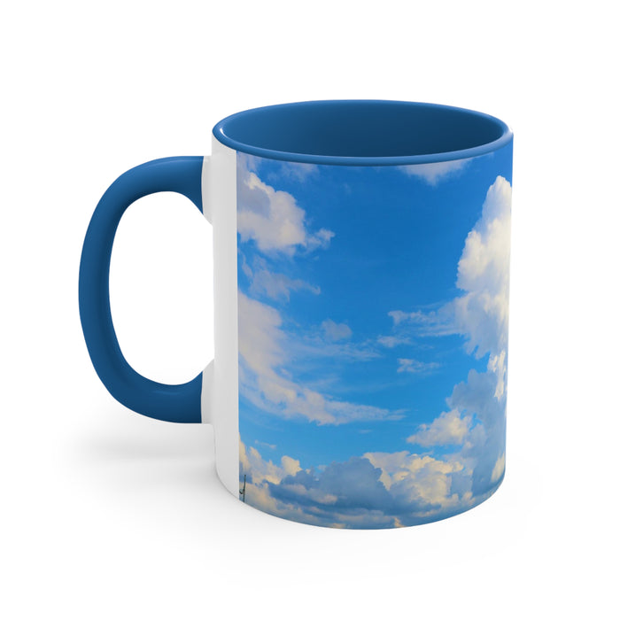 Accent Coffee Mug, 11oz - Sky of Blue