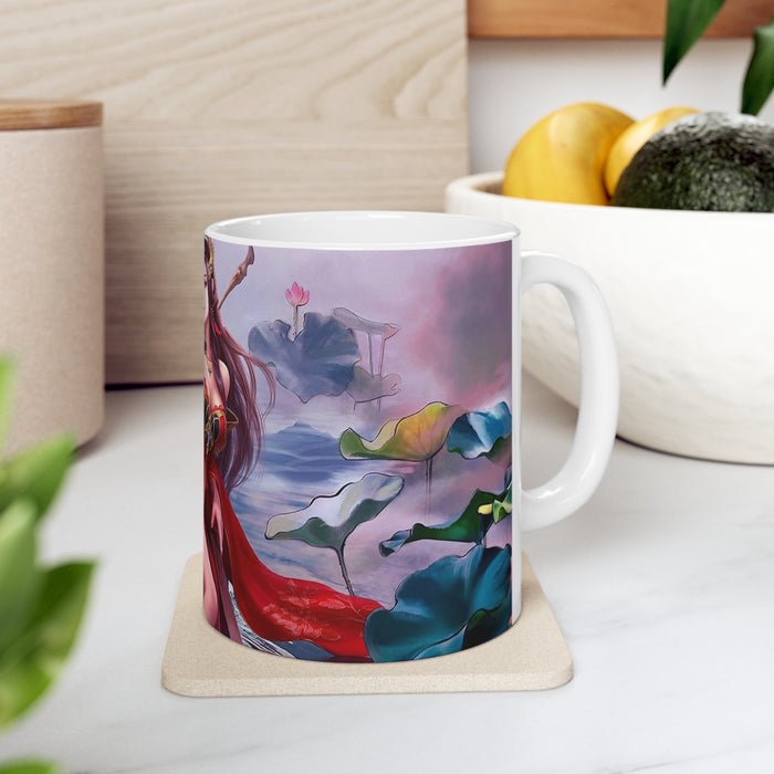 Ceramic Mug 11oz - Regal Reverie: Fantasy Princess