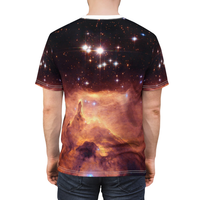 Unisex Cut & Sew Tee (AOP) - Pismis 24: Star on a Hubble Diet