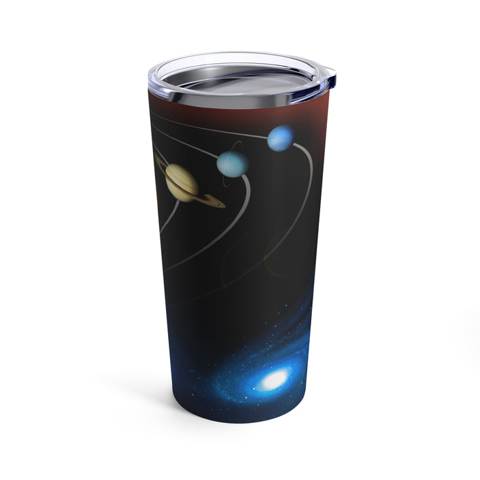 Stainless Steel Tumbler, 20oz - Planetary Sips: The Solar System