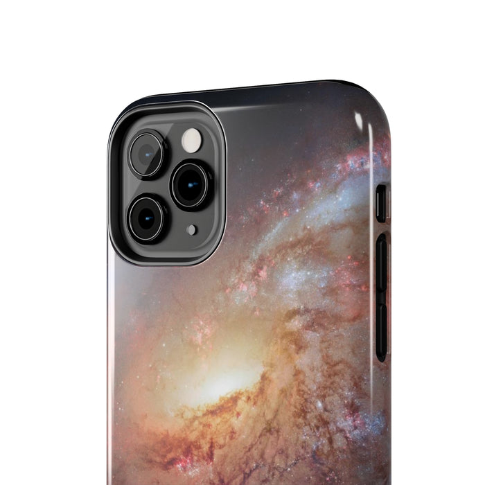 Tough Phone Cases - Spiral Symphony: The Messier 106 Galaxy