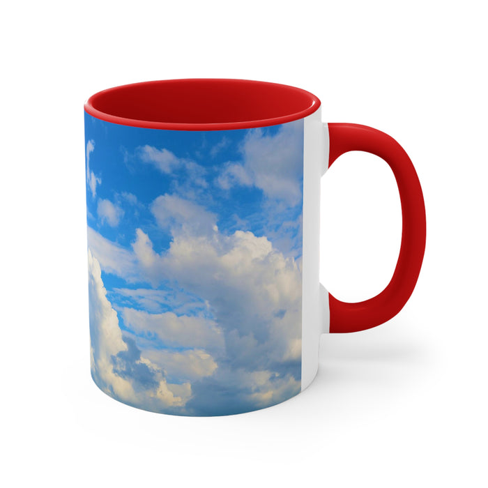 Accent Coffee Mug, 11oz - Sky of Blue